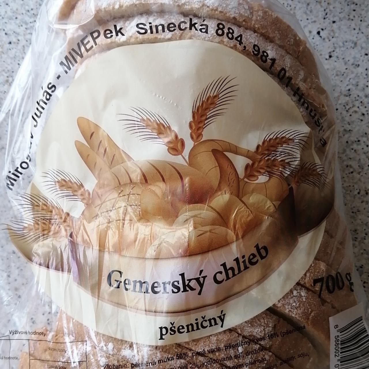 Fotografie - Gemerský chlieb pšeničný Mivepek