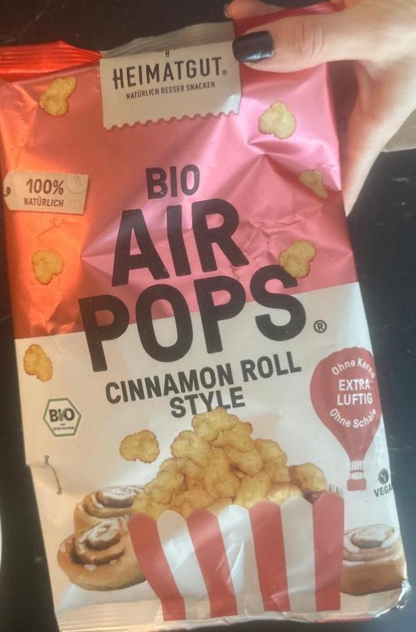 Fotografie - Bio Air Pops Cinnamon Roll STyle Heimatgut