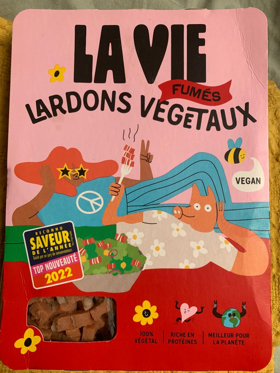 Fotografie - LA VIE Lardons végétaux fumés