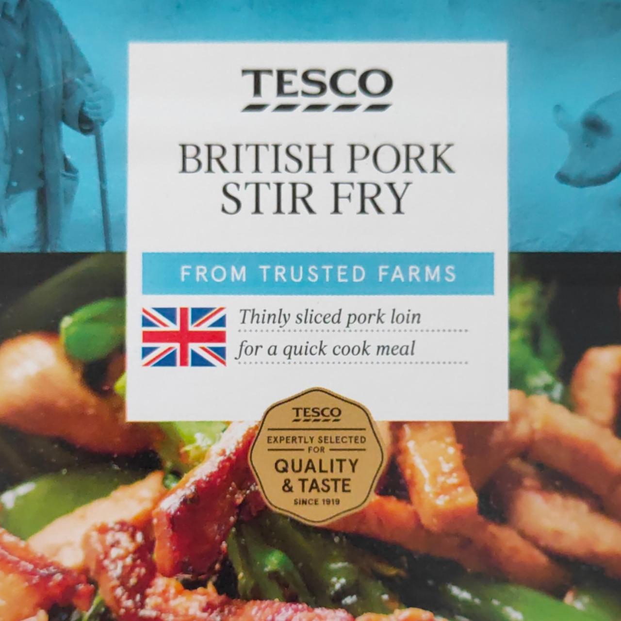 Fotografie - British pork stir fry Tesco