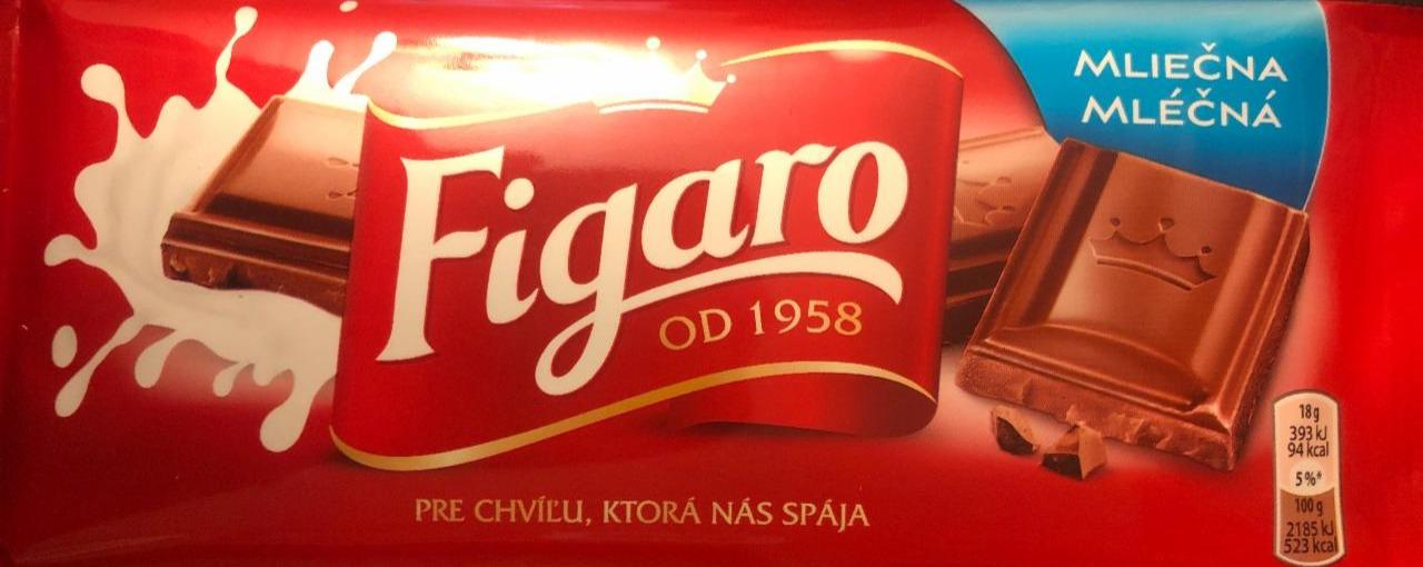 Fotografie - mliečna čokoláda Figaro