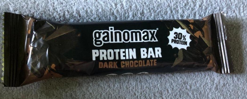 Fotografie - Protein bar Dark chocolate Gainomax
