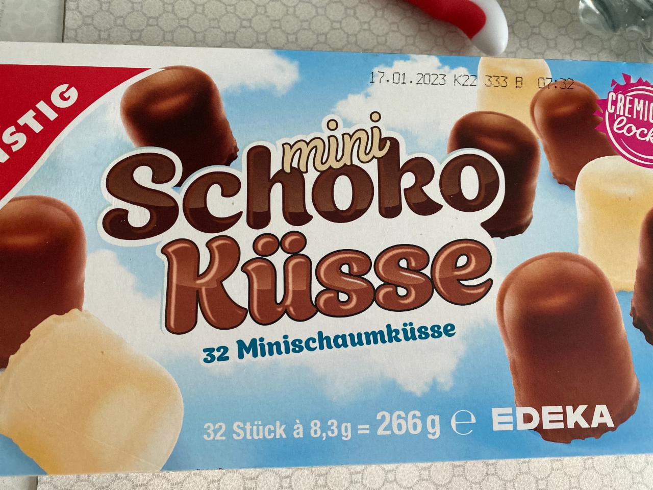 Fotografie - Mini Shoko Küsse mit knackiger Schokolate