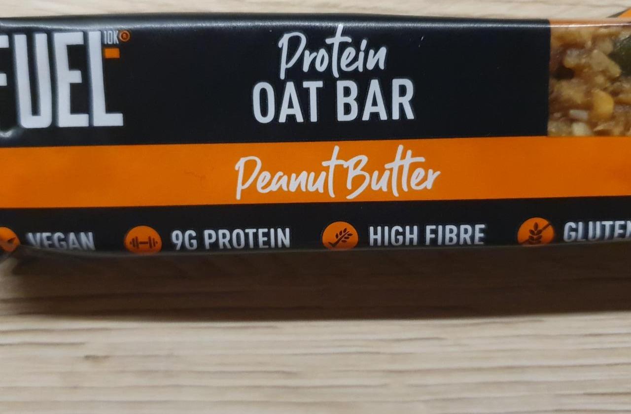 Fotografie - protein oat bar peanut butter