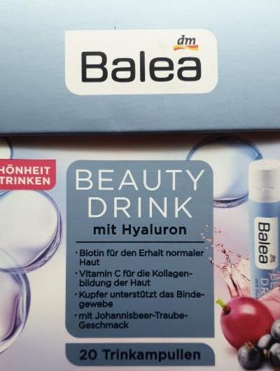 Fotografie - Beauty drink mit Hyaluron dm