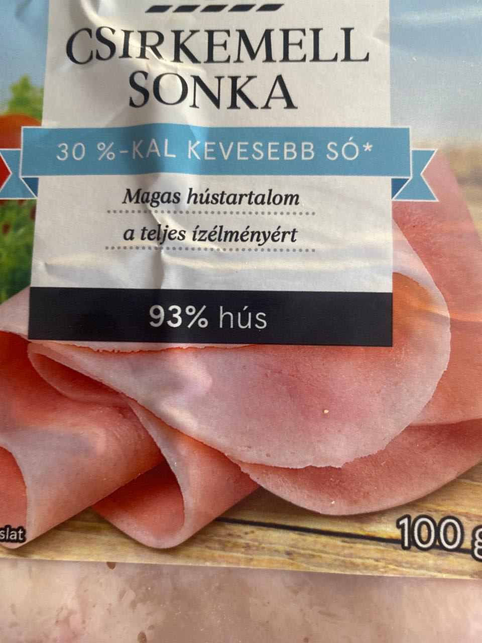 Fotografie - Kuracia Šunka 93 % mäsa Tesco