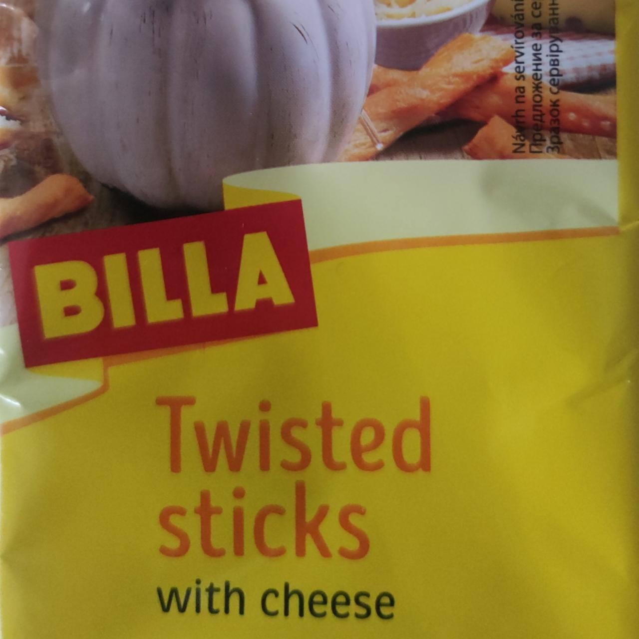 Fotografie - máslové trvanlivé tyčinky se sýrem Billa