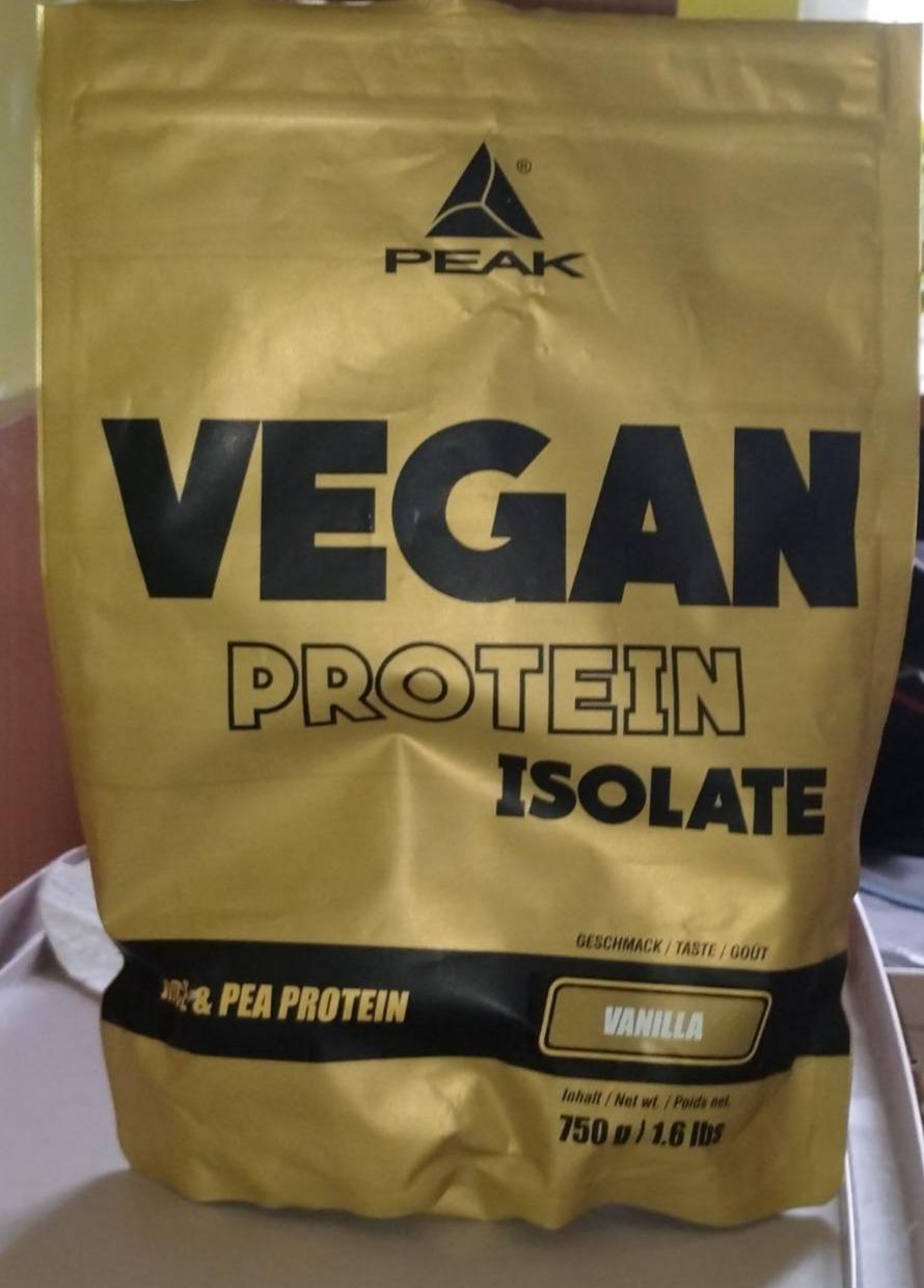 Fotografie - PEAK vegan protein vanilla