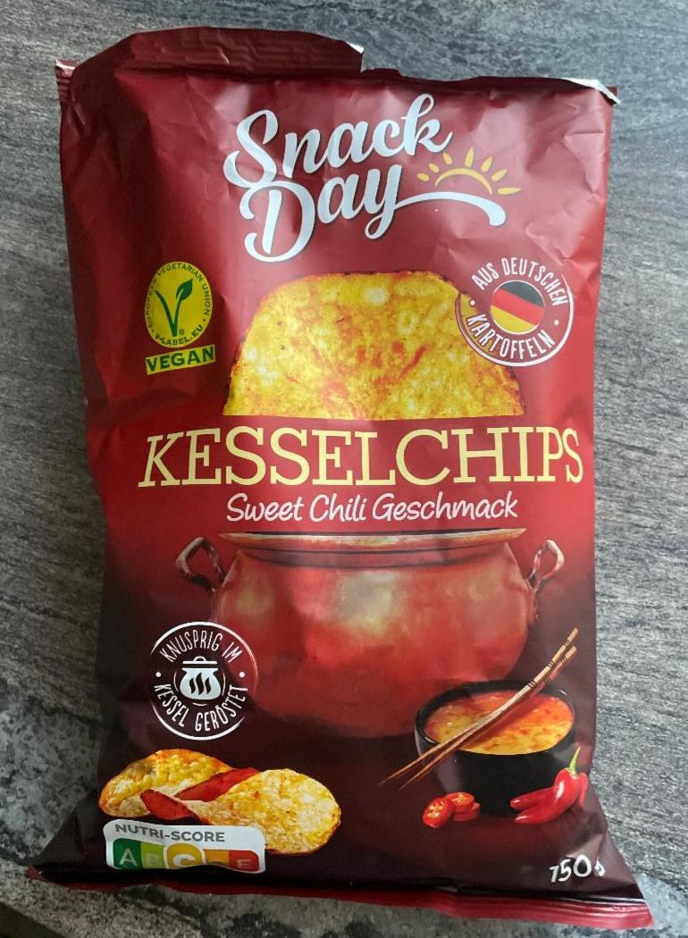 Fotografie - Kesselchips Sweet Chili Geschmack Snack Day