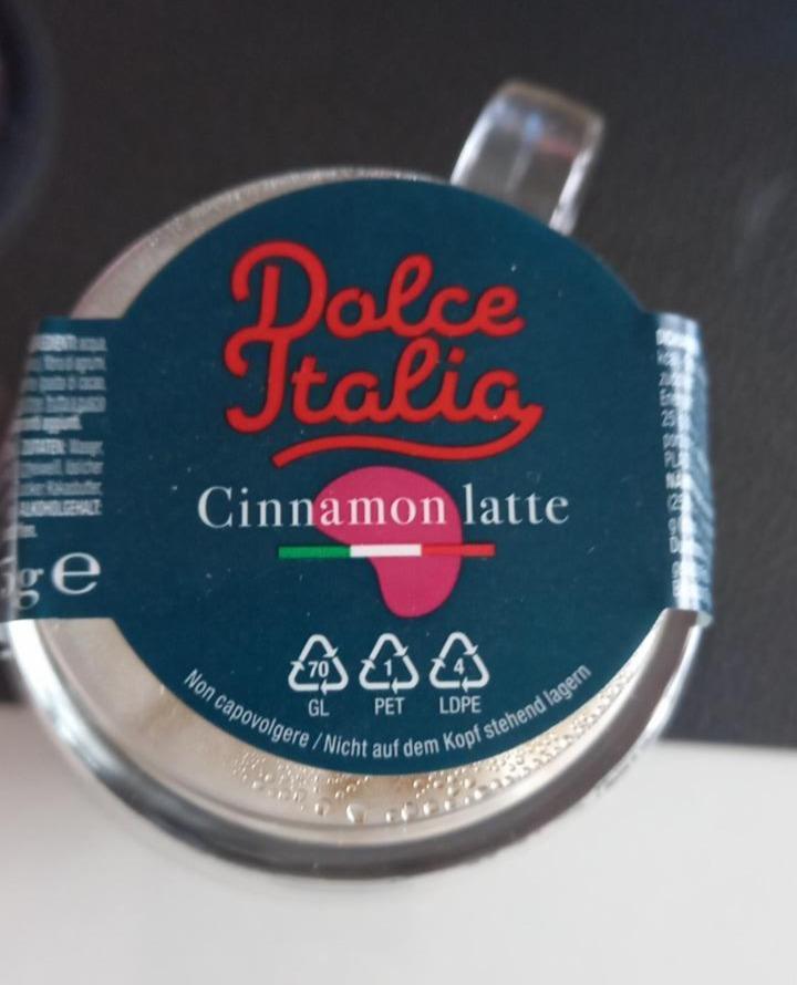 Fotografie - Cinnamon latte Dolce Italia