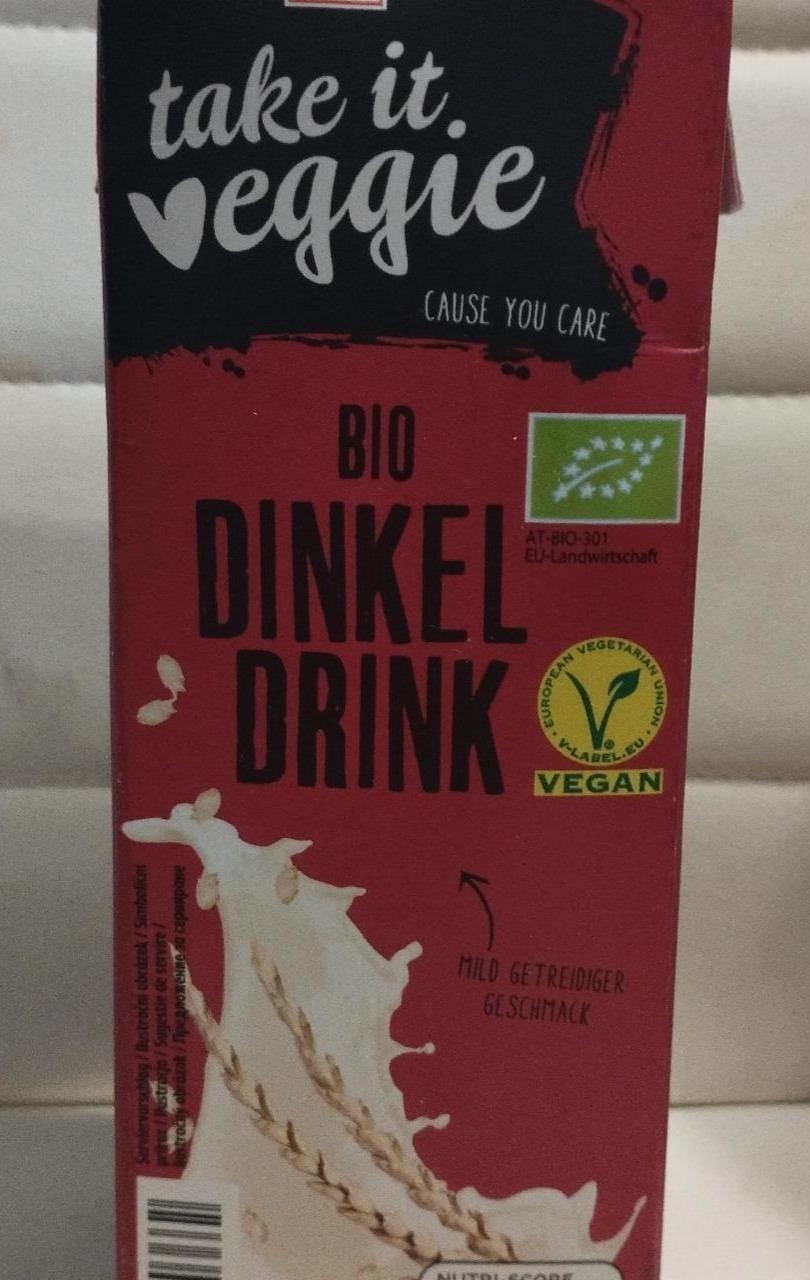 Fotografie - Bio Dinkel Drink Take it veggie