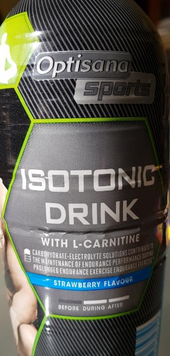 Fotografie - isotronic drink strawberry