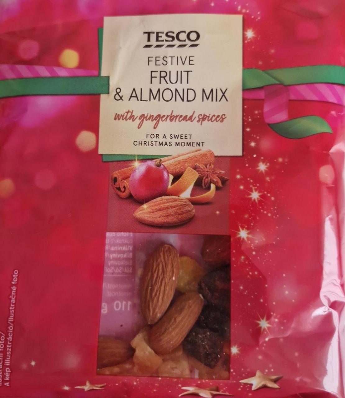 Fotografie - Festive Fruit & Almond Mix with gingerbread spices Tesco