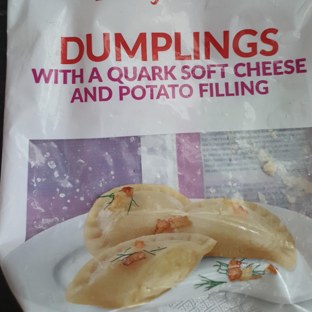 Fotografie - Dumplings with a quark soft cheese and potato filling