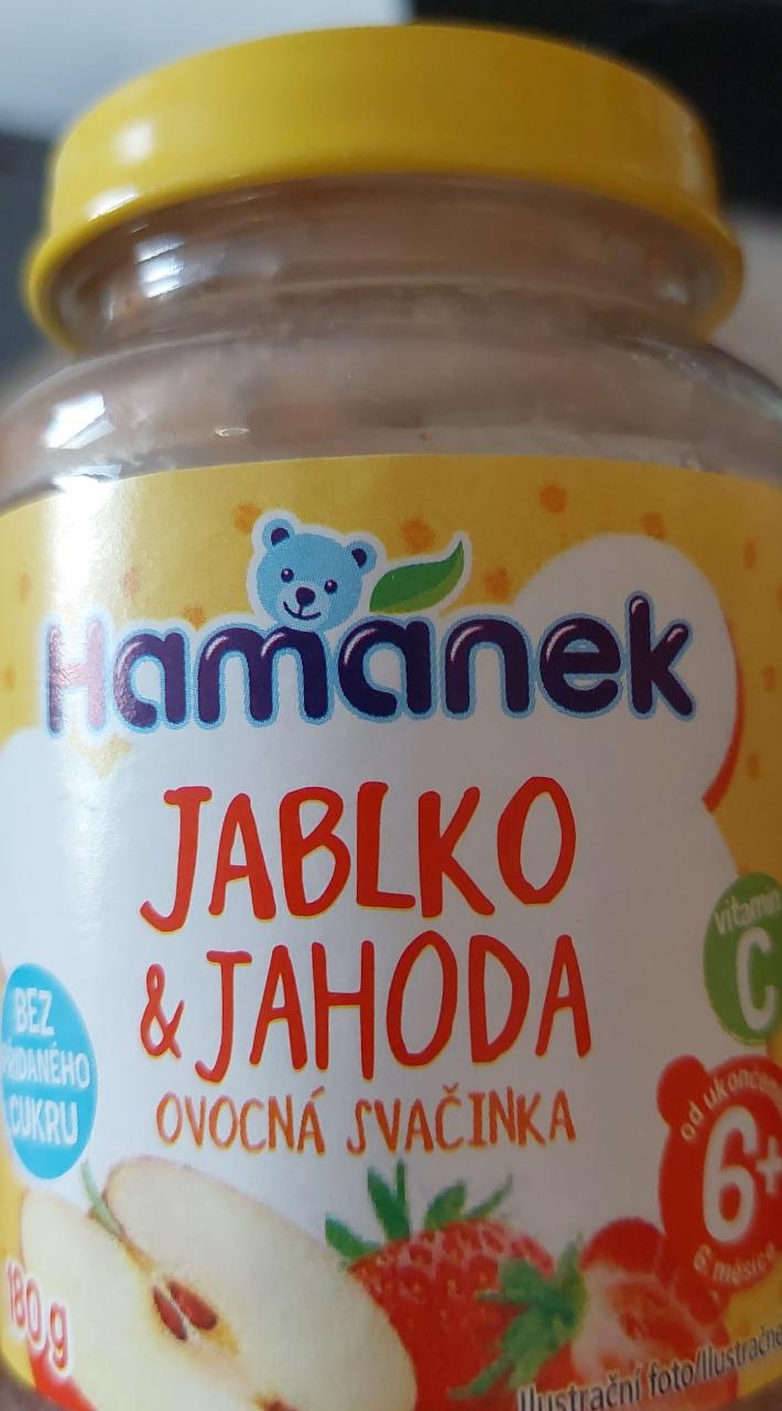 Fotografie - Jablko & Jahoda Ovocná svačinka Hamánek