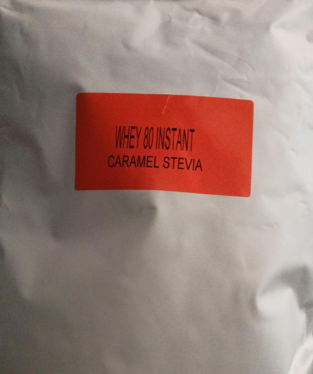 Fotografie - Whey 80 Instant Caramel Stevia Still Mass