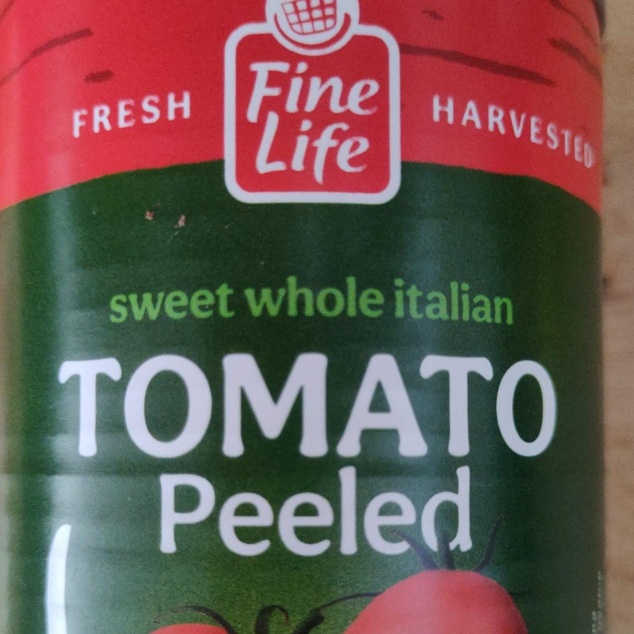 Fotografie - Tomato peeled (celá loupaná rajčata v rajčatové šťávě) Fine Life