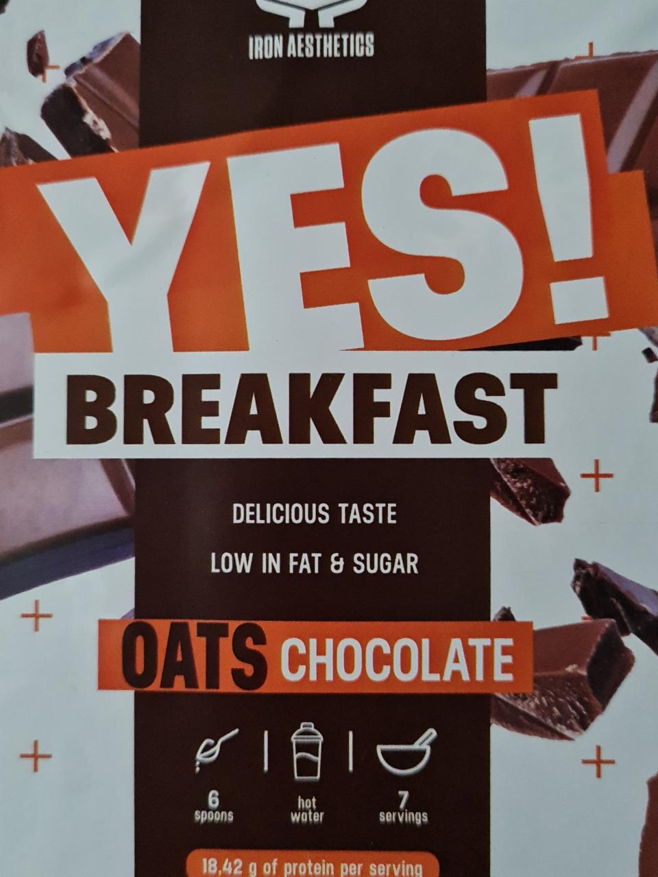 Fotografie - Yes breakfast oats chocolate