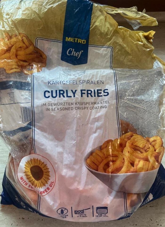 Fotografie - Curly Fries Metro Chef