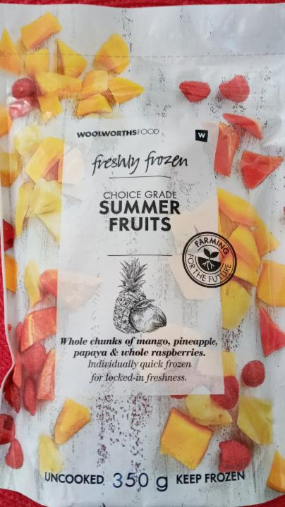 Fotografie - Freshly Frozen Summer Fruits Woolworths Food