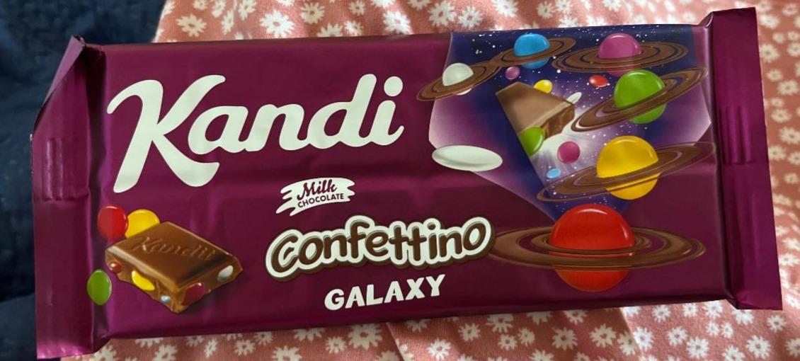 Fotografie - Milk chocolate Confettino Galaxy Kandi