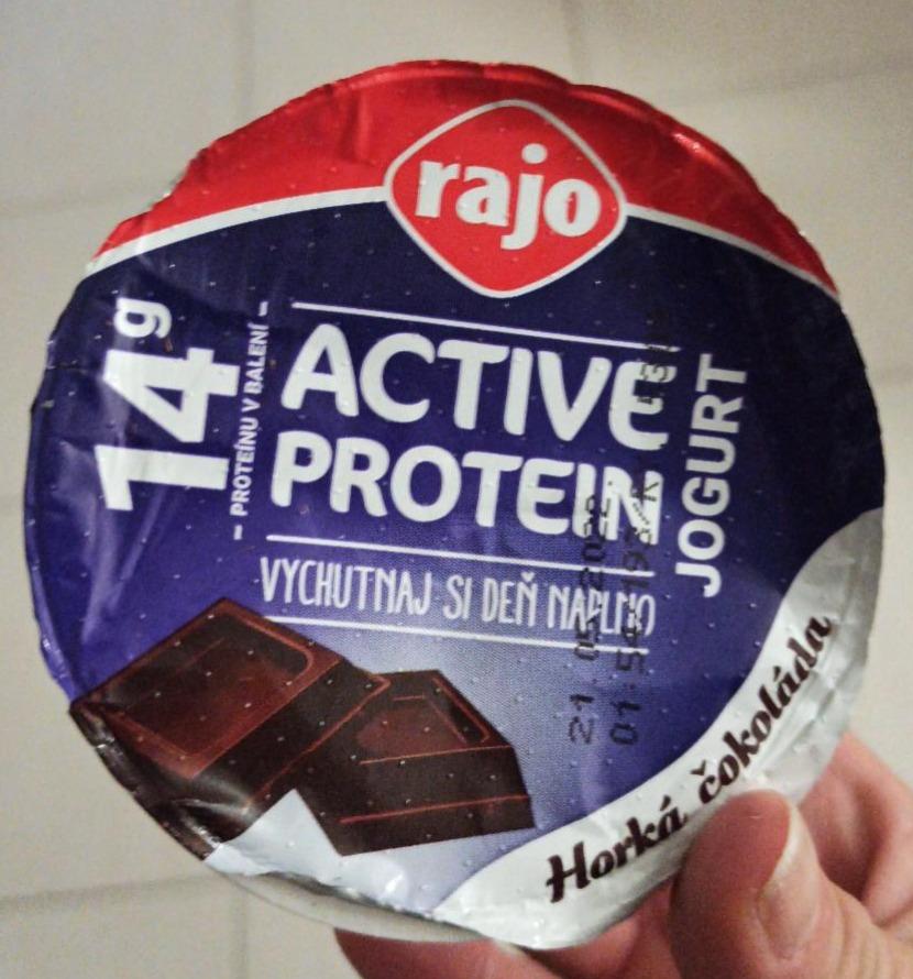 Fotografie - Active protein jogurt horká čokoláda Rajo