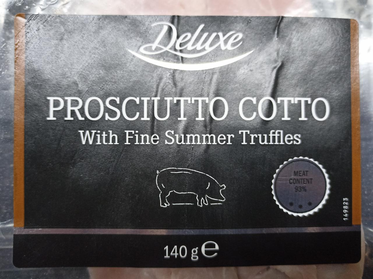 Fotografie - Prosciutto Cotto with fine summer truffles Deluxe