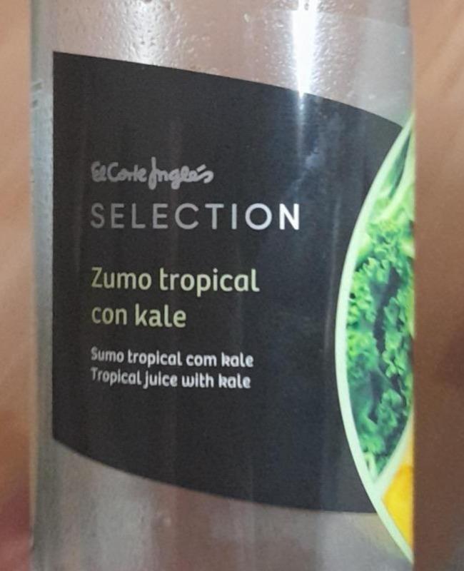 Fotografie - Zumo tropical con kale Selection