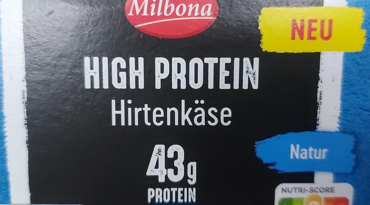 Fotografie - High Protein Hirtenkäse Natur Milbona