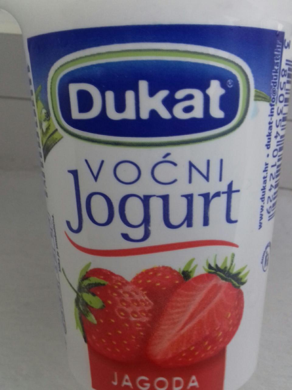 Fotografie - Voćni Jogurt Jagoda Dukat