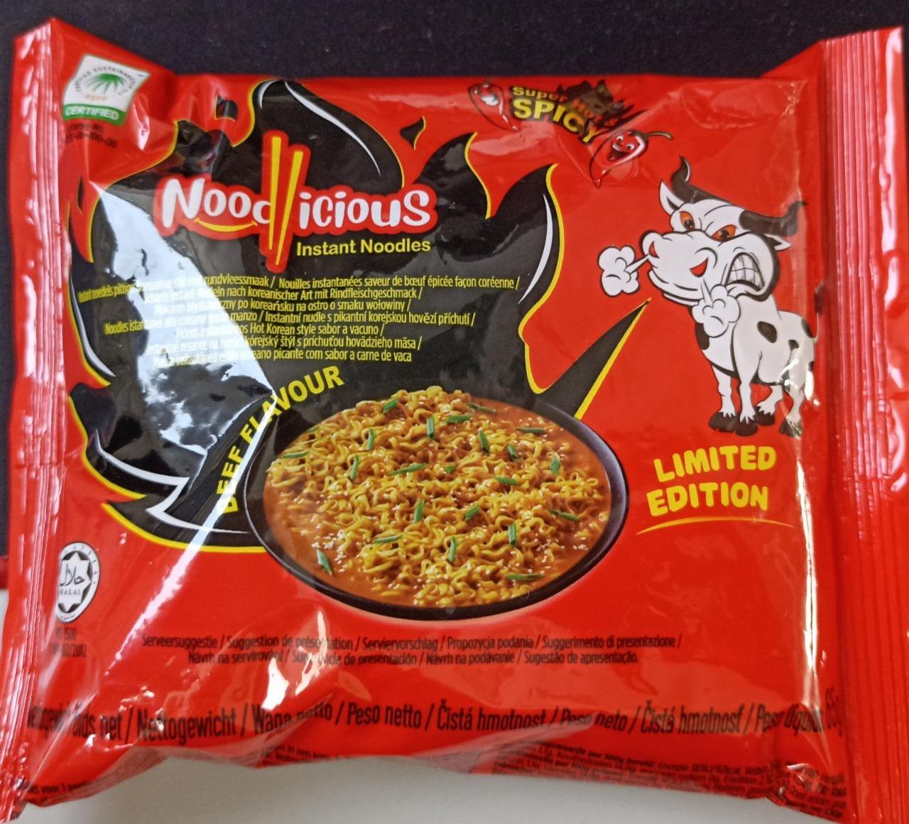 Fotografie - Instant Noodles Beef Flavour Noodlicious