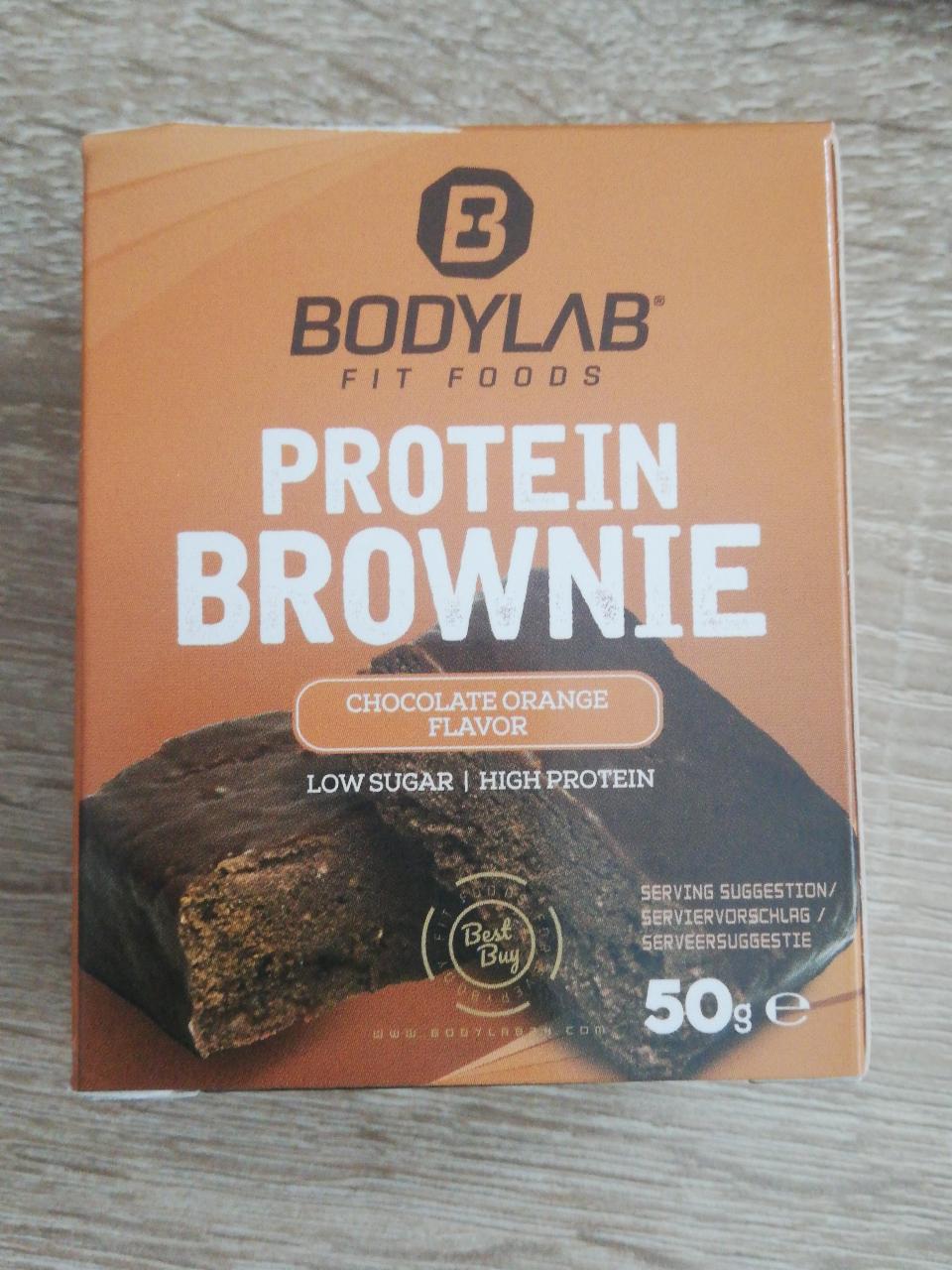 Fotografie - Protein Brownie čokoláda-pomaranč