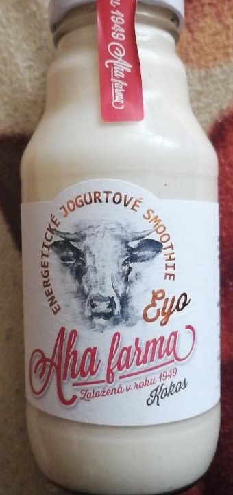 Fotografie - Energetické jogurtové smoothie Eyo Kokos Aha farma