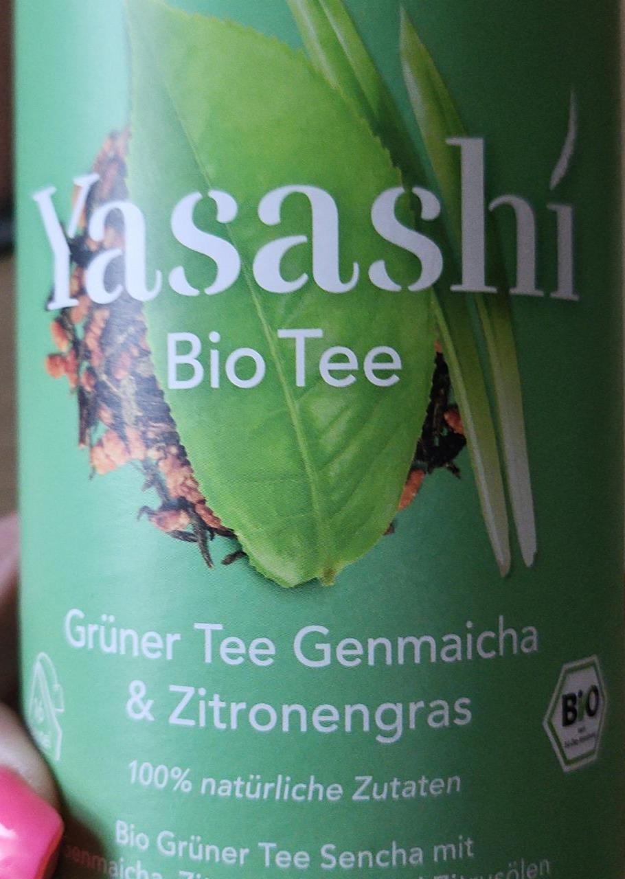 Fotografie - Yasashi Bio Tee Grüner Tee Genmaicha & Zitronengras