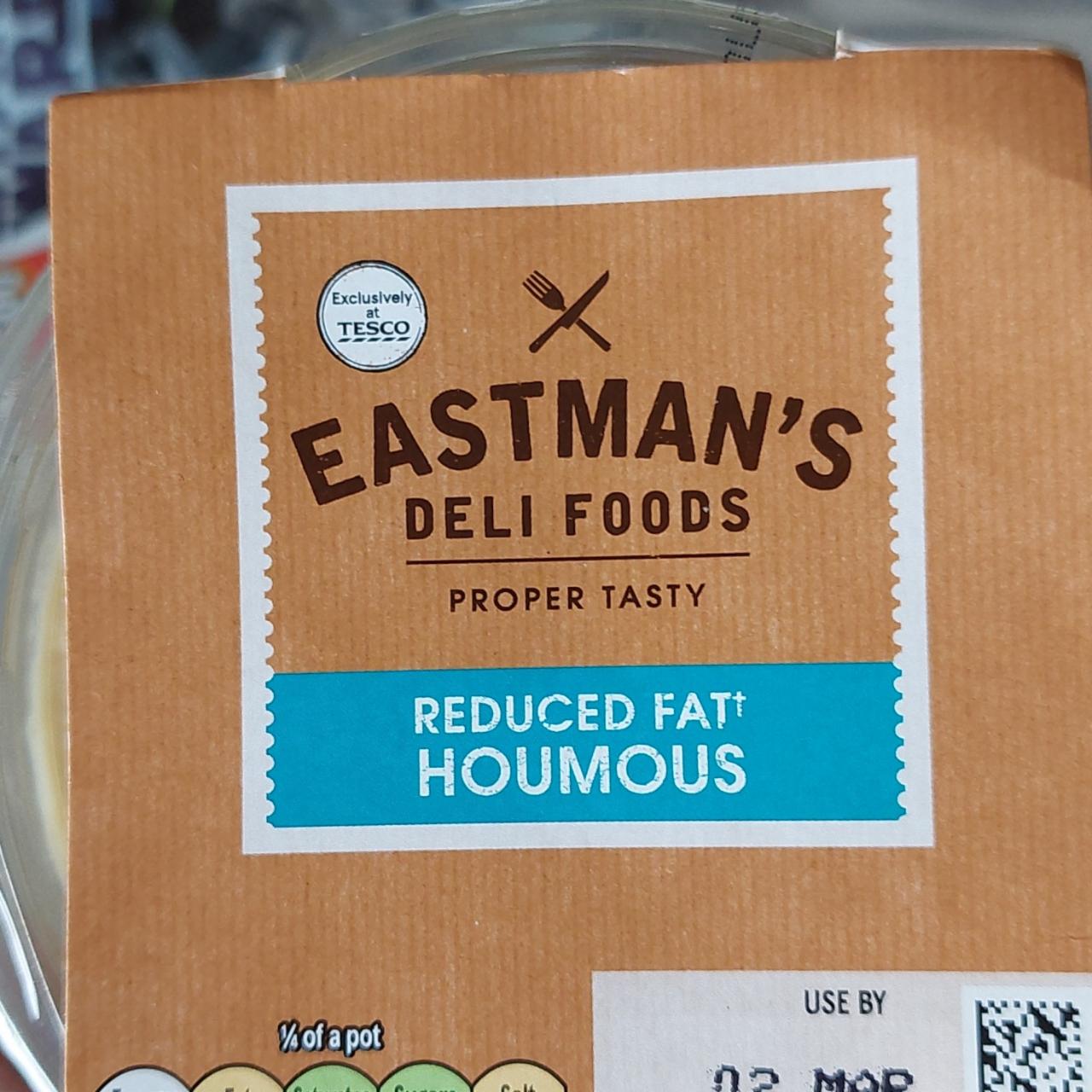 Fotografie - Eastman's Reduced fat Houmous Tesco