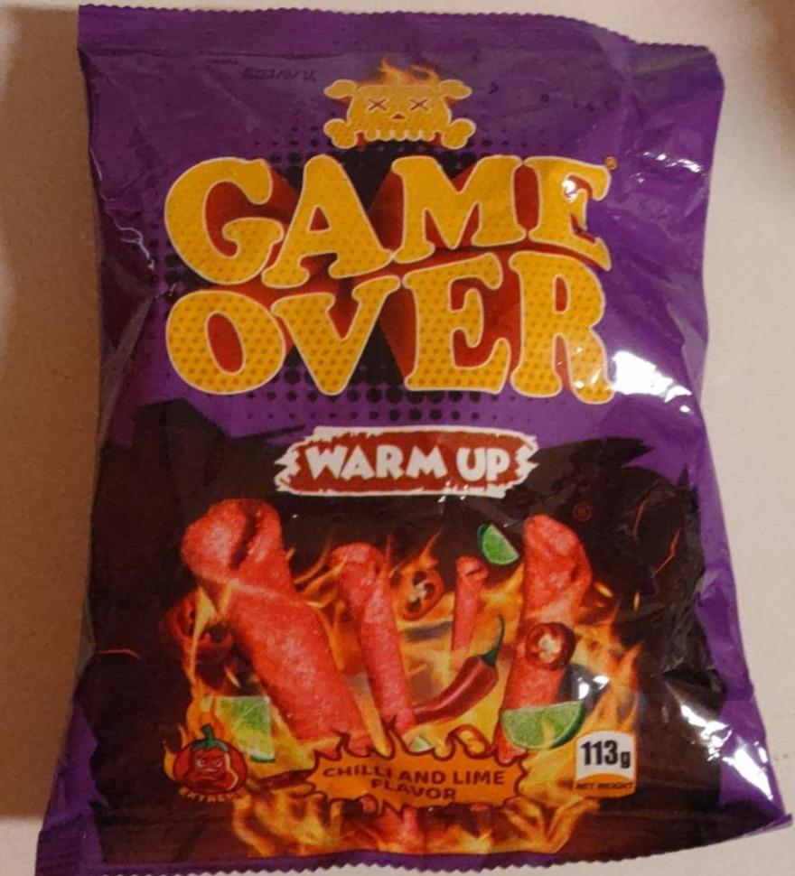Fotografie - Game Over Warm Up chilli and lime flavor