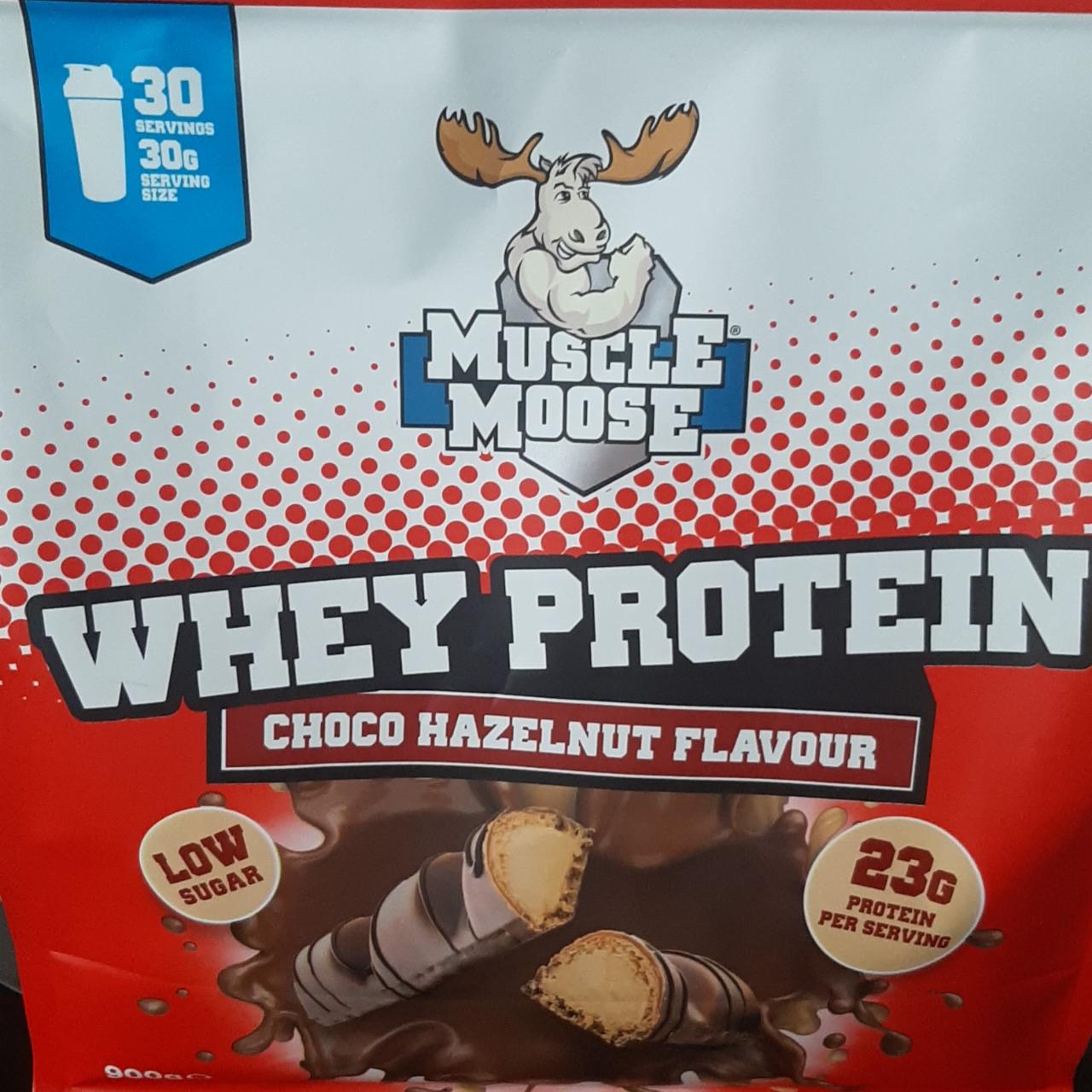Fotografie - Whey Protein Choco Hazelnut Flavour Muscle Moose