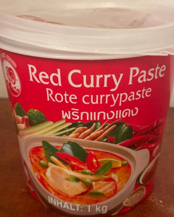 Fotografie - Red Curry Paste Cock Brand