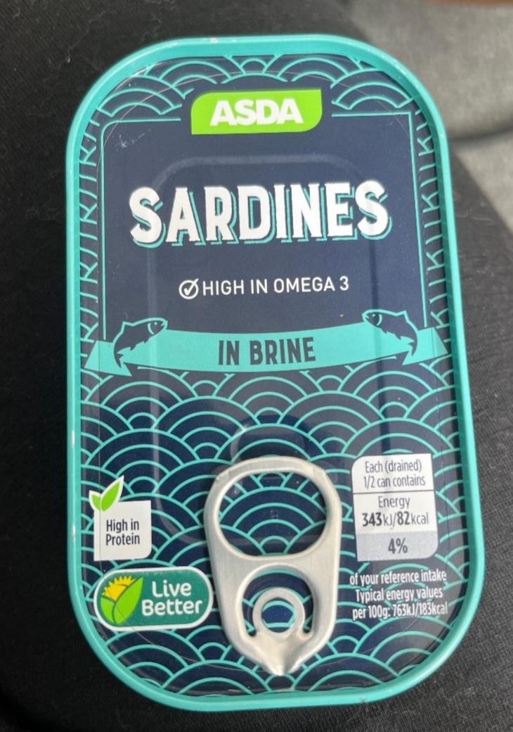 Fotografie - Sardines in Brine Asda
