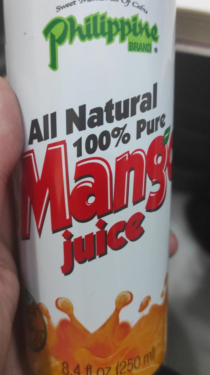 Fotografie - Philippine brand Mango juice