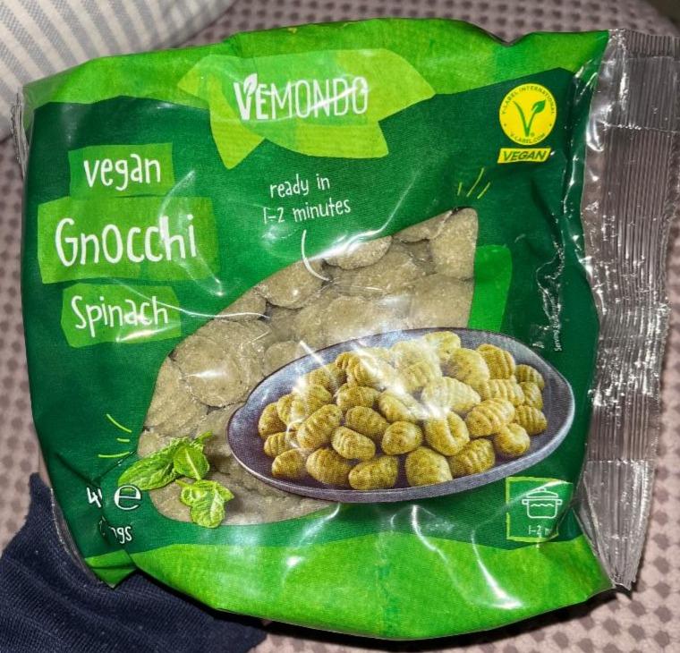 Fotografie - Vegan Gnocchi Spinach Vemondo