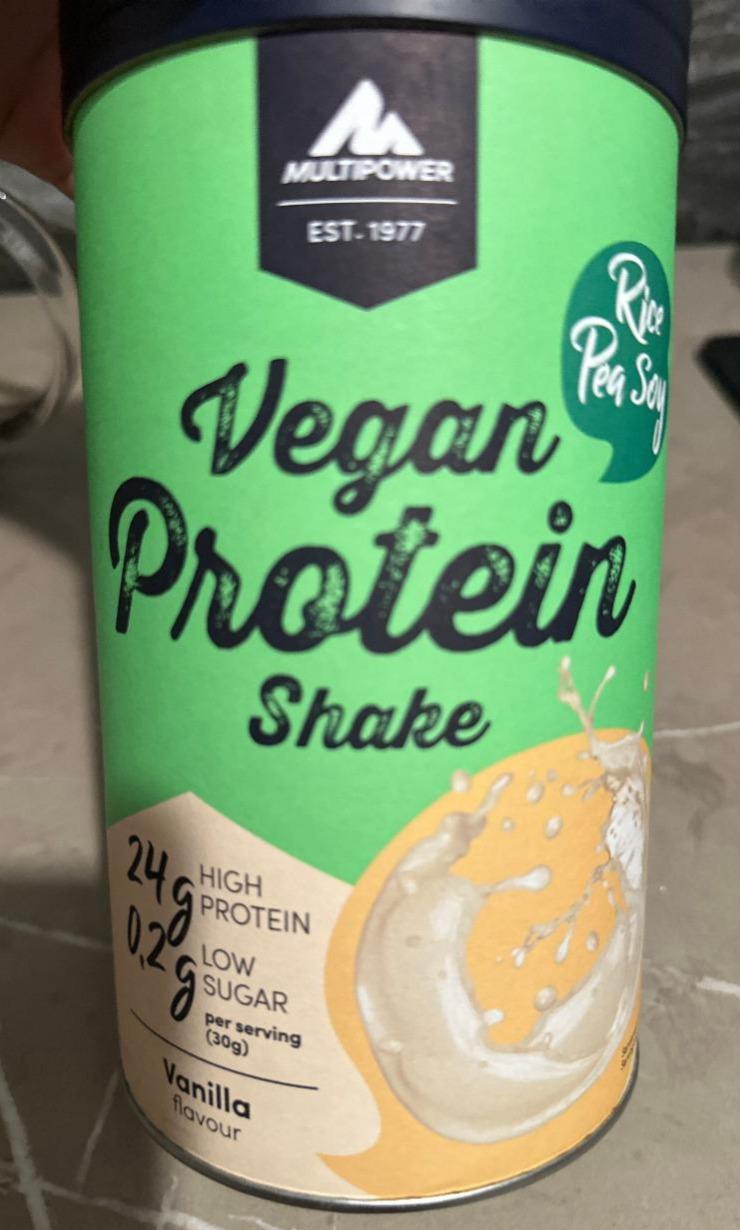 Fotografie - Vegan Protein Shake Vanilla flavour Multipower