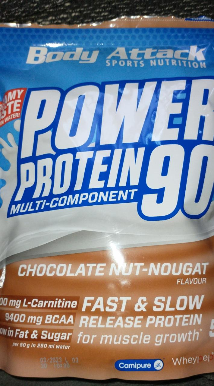 Fotografie - Power Protein 90 Multi-Component Chocolate nut-nougat