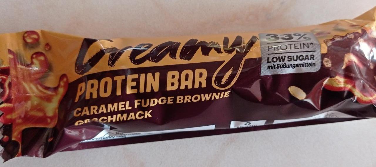 Fotografie - Creamy Protein Bar Caramel Fudge Brownie Geschmack