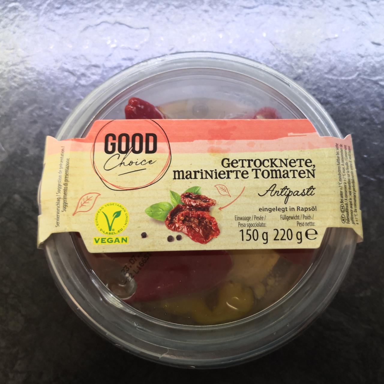 Fotografie - Getrocknete marienierte Tomaten antipasti Vegan Hofer AT
