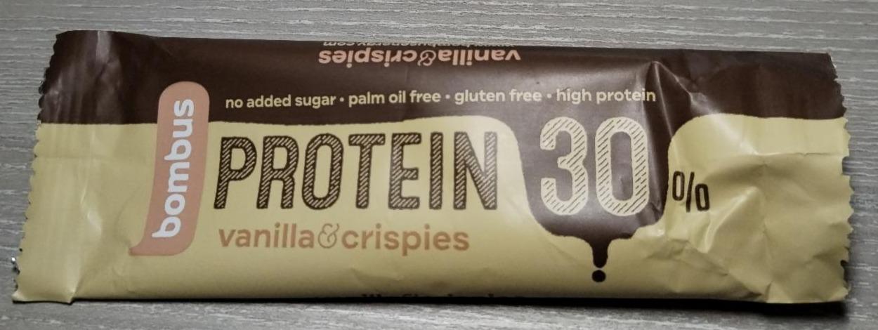 Fotografie - Protein 30% vanilla&crispies Bombus