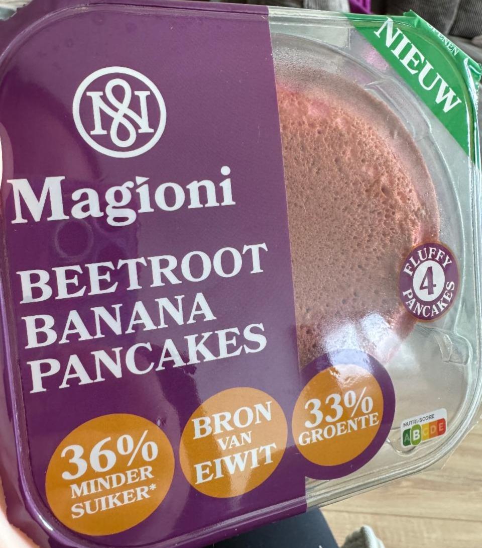 Fotografie - Beetroot banana pancakes Magioni