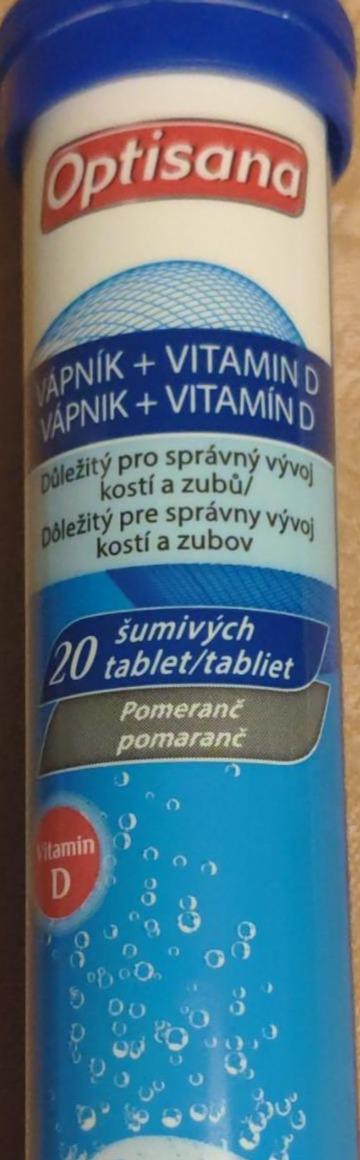 Fotografie - Vápnik + Vitamin D Optisana