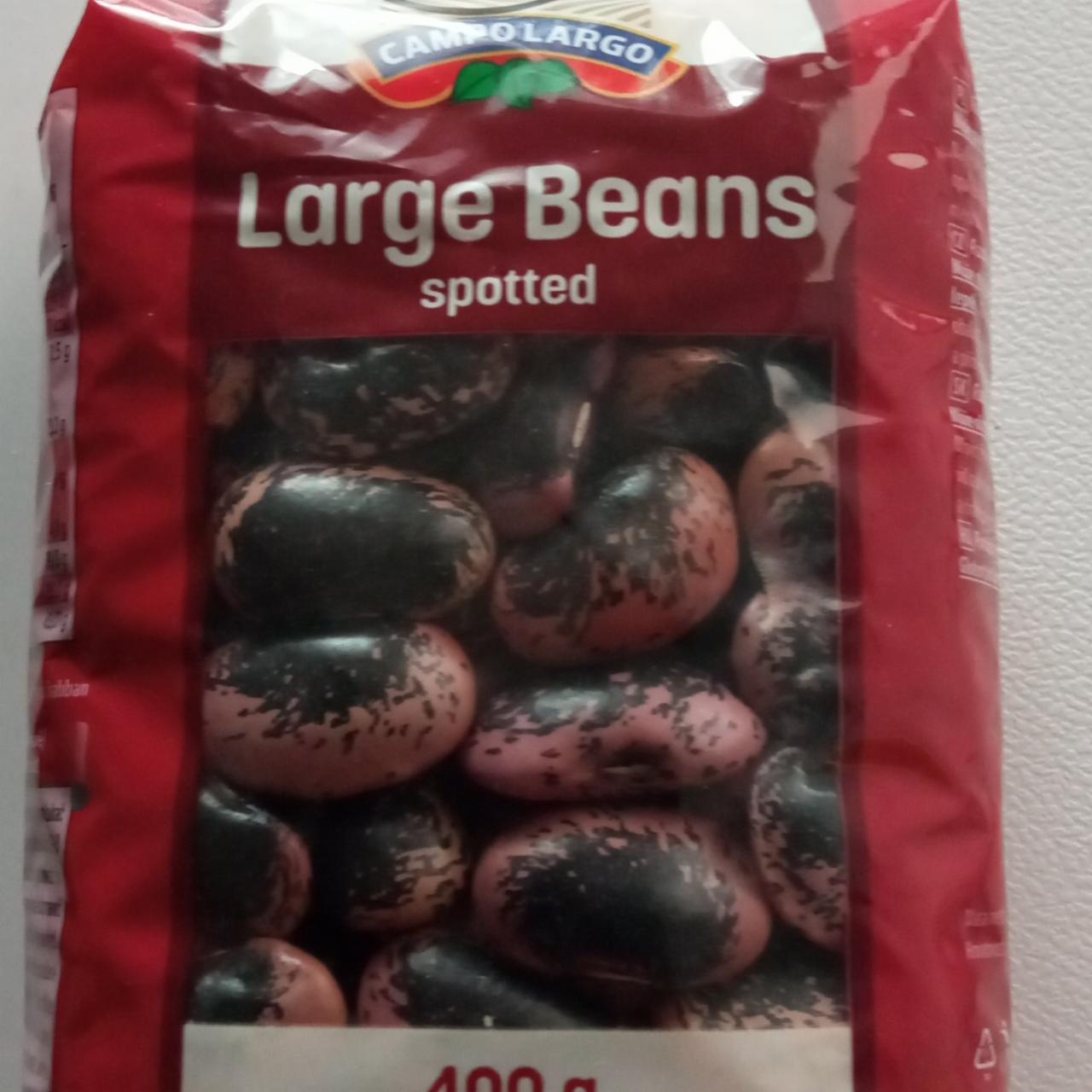 Fotografie - Large Beans spotted Campo Largo