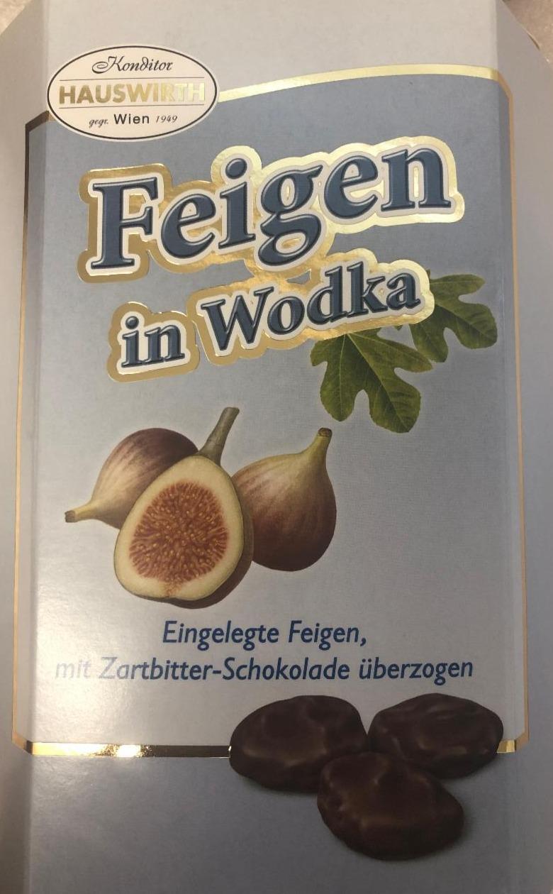 Fotografie - Figy vo vodke máčané v horkej čokoláde Feigen in Wodka Hauswirth
